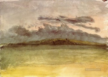  Turner Oil Painting - Storm Clouds Sunset Turner